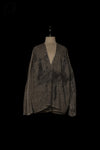 Mutedance 24 Autumn and Winter Flower Dye V-Neck Top Series MD-MD24FW58-GRAY MD24FW58 MD24FW59